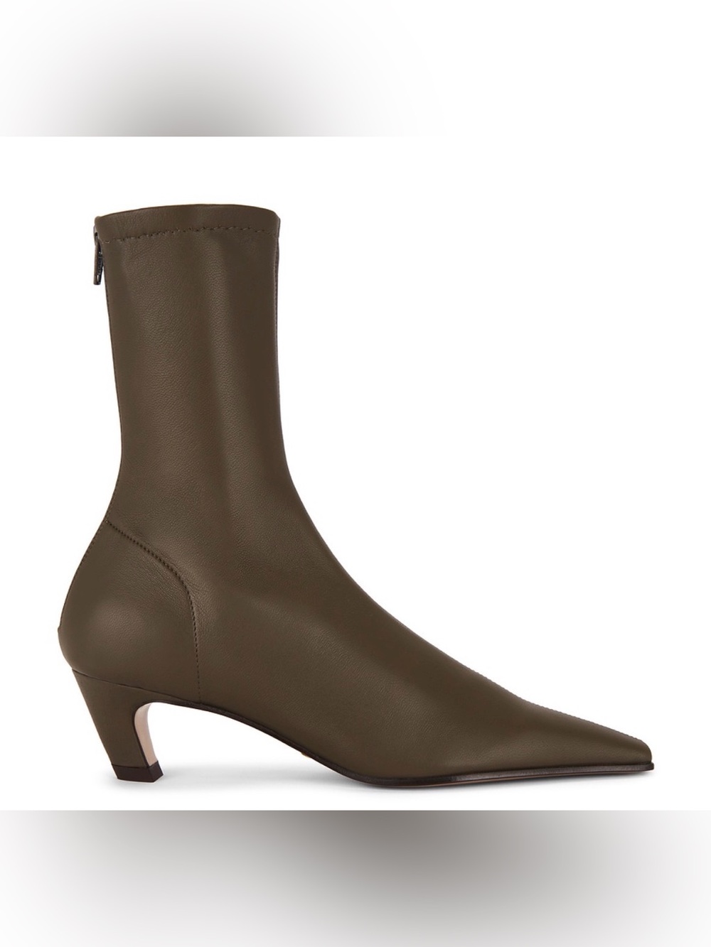 NWT!! Khaite Arizona 40 Boot- dark olive